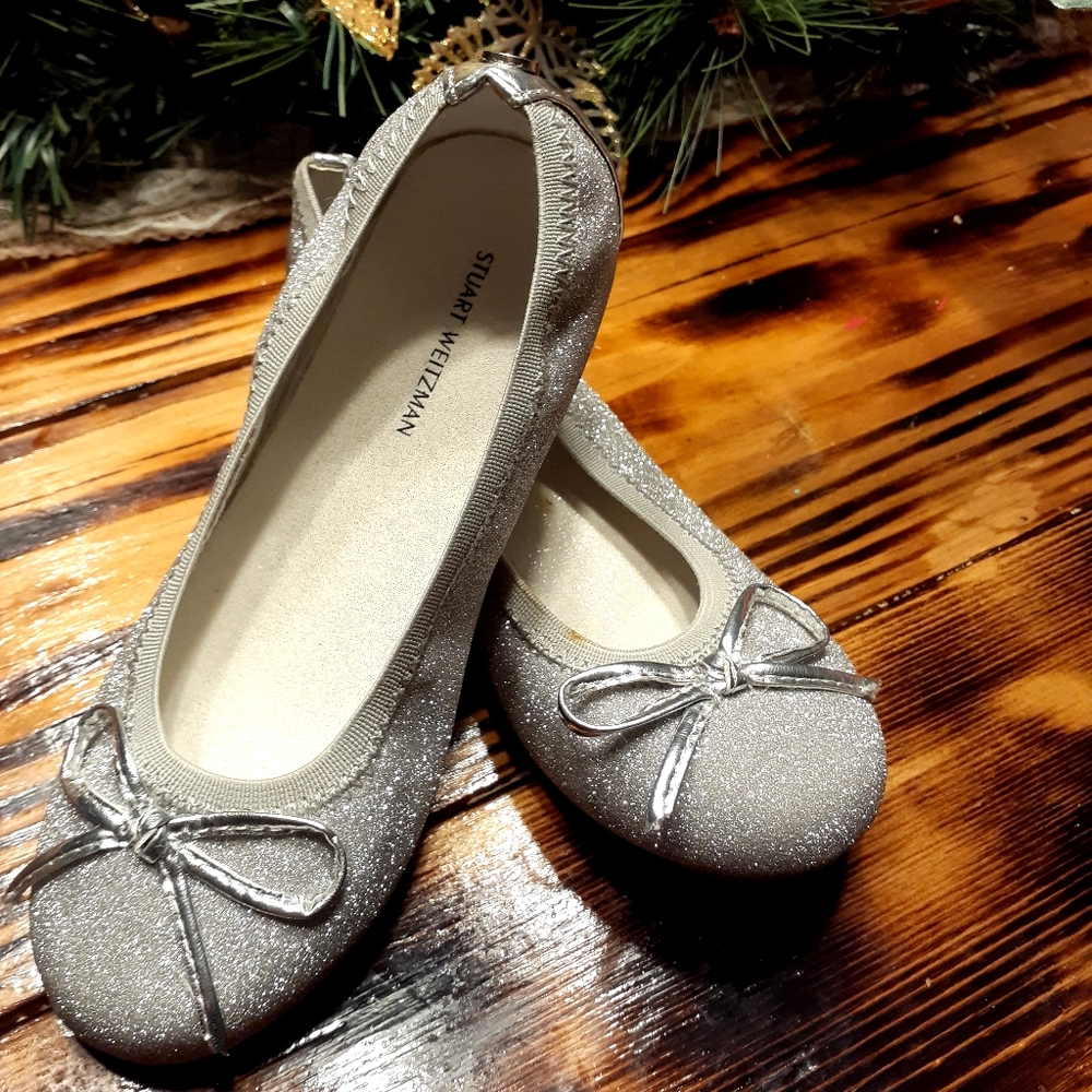 Girls dress ballet shoes